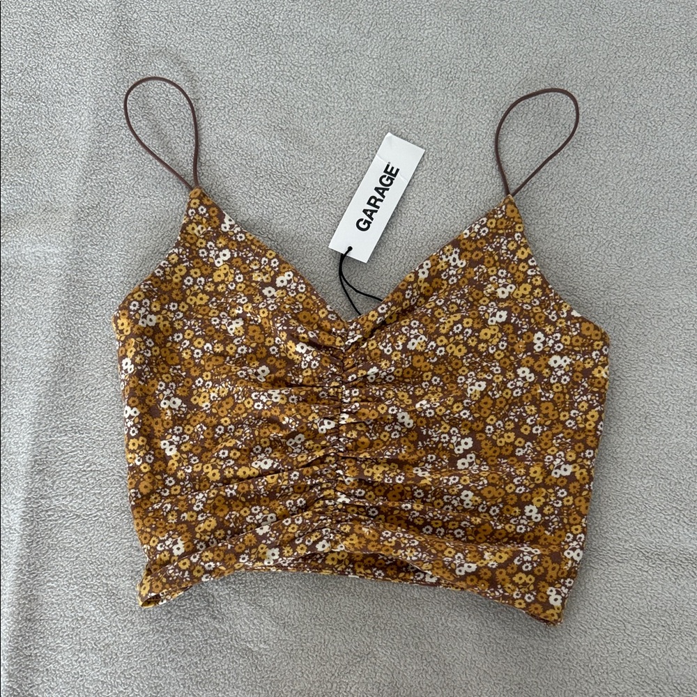 Garage Floral Crop Top